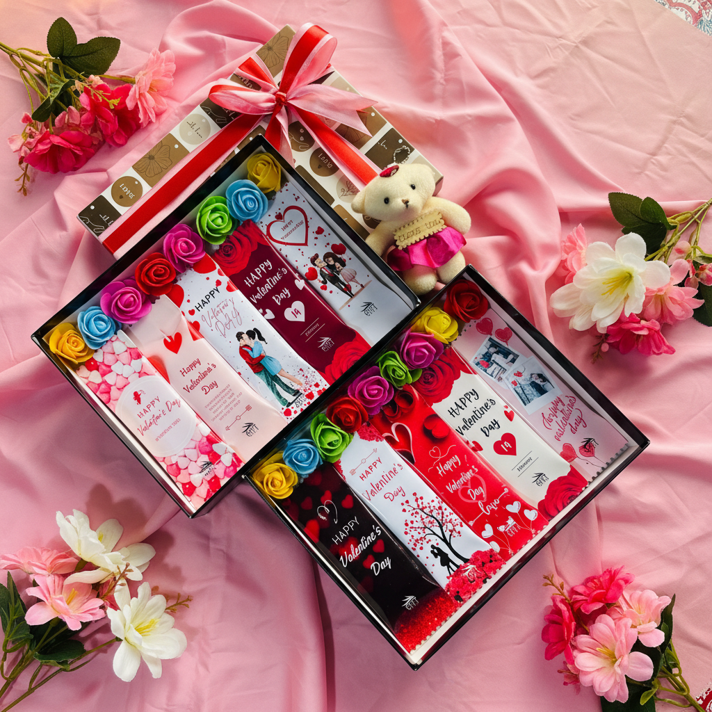 GH61 - Valentine10 Pcs Combo+Taddy.